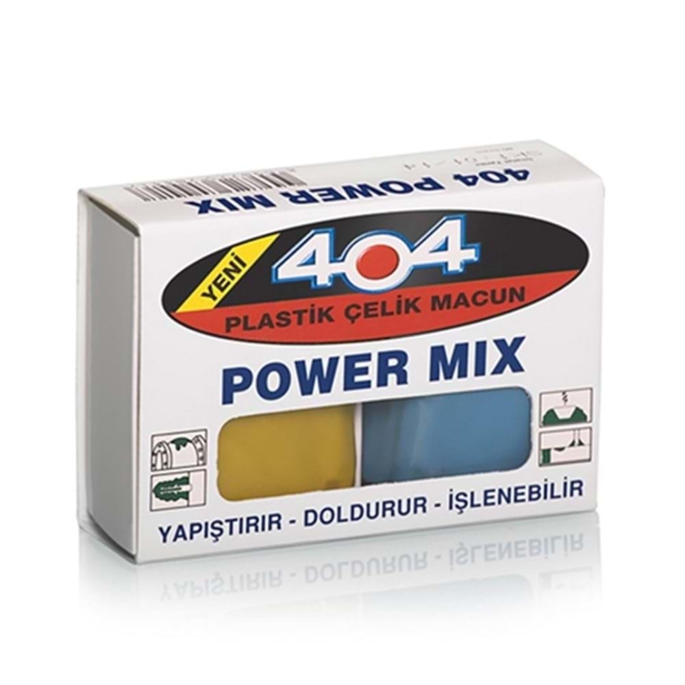 404 MİNİ POWER MIX PLASTIK CELIK MACUN