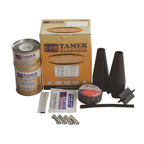 TAMER 0.6-1KV RECINELI EK MUF 4X4-4X6
