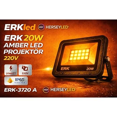 ERK 20W SMD LED PROJEKTÖR AMBER