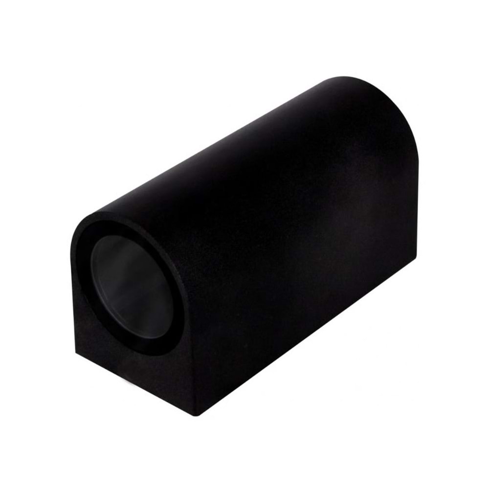 K2 GLOBAL 2X5W GU10 IP44 SİYAH LEDLI DEKORATIF APLIK
