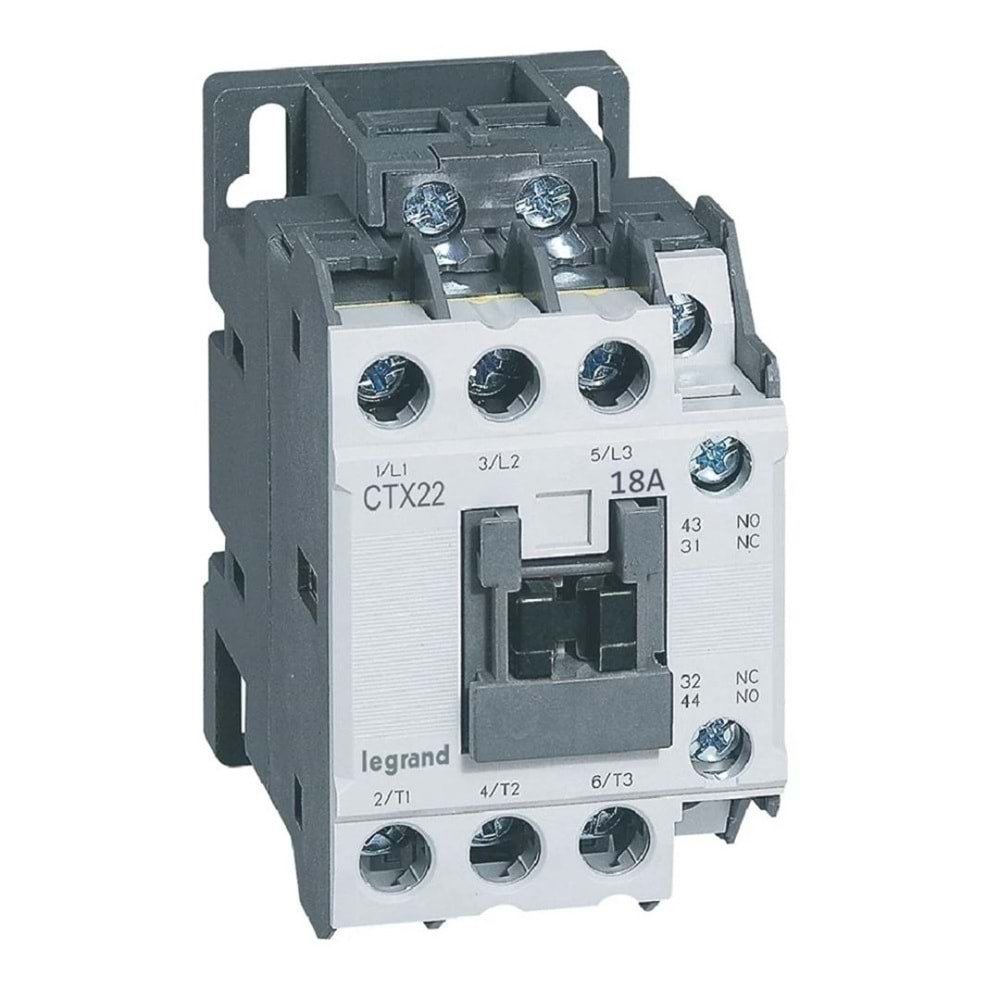 LEGRAND CTX3 3K 18A KONTAKTOR 230V 1NO 1NC