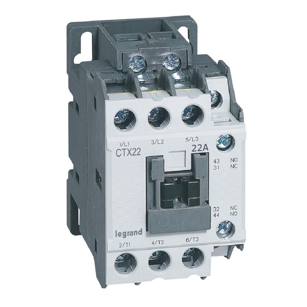 LEGRAND CTX3 3K 22A KONTAKTOR 230V 1NO 1NC