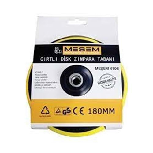MESEM CIRTLI DISK ZIMPAA TABANI - 180 mm