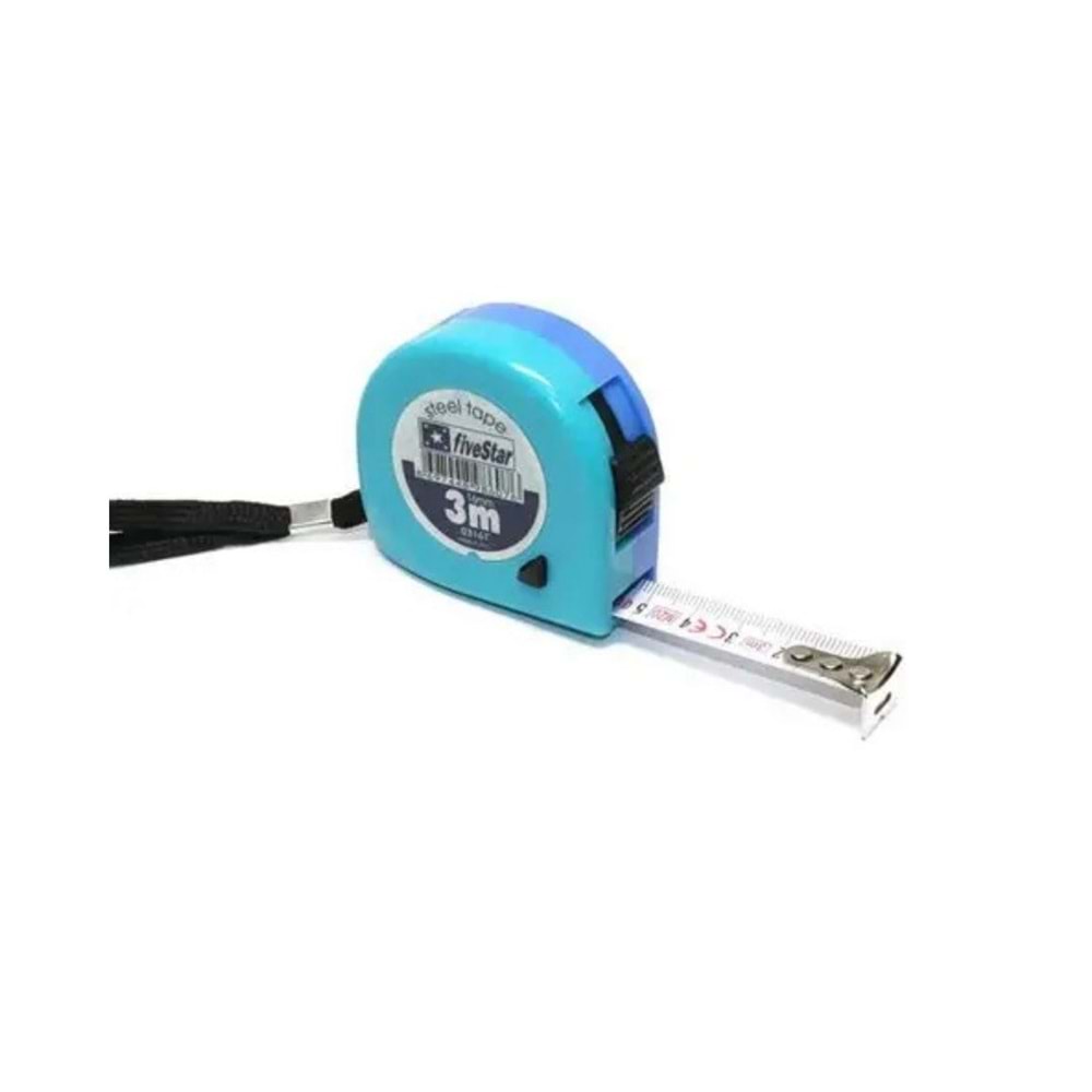 MERİDYEN ÇELİK METRE 3 X 16 MM.