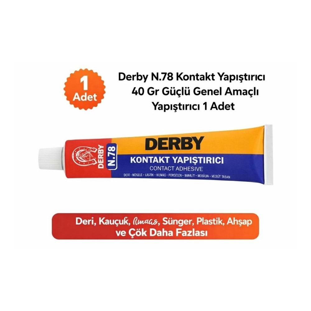 DERBY N78 YAPISTIRICI - 40 GR.