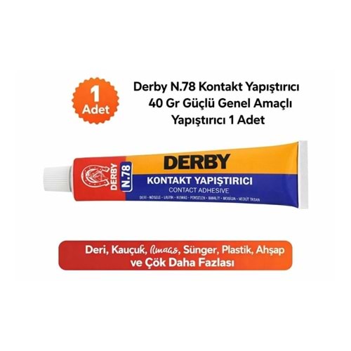 DERBY N78 YAPISTIRICI - 40 GR.