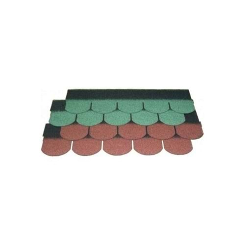 4x4 RULO SHINGLE YUVARLAK KIRMIZI (ÇUKUROVA)