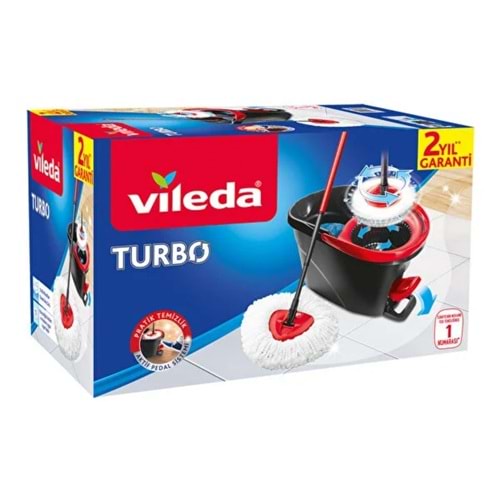 TEMİZLİK SETİ VİLEDA TURBO PEDALLI
