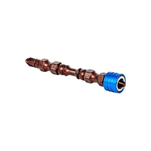 TYSON TYS9681 MIKNATIS UÇLU BİTS UÇ PH2 X 65 ÇİFT YÖNLÜ