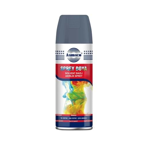 ASMACO AKRİLİK SPREY BOYA 400 ML ANTRASİT RAL:7016