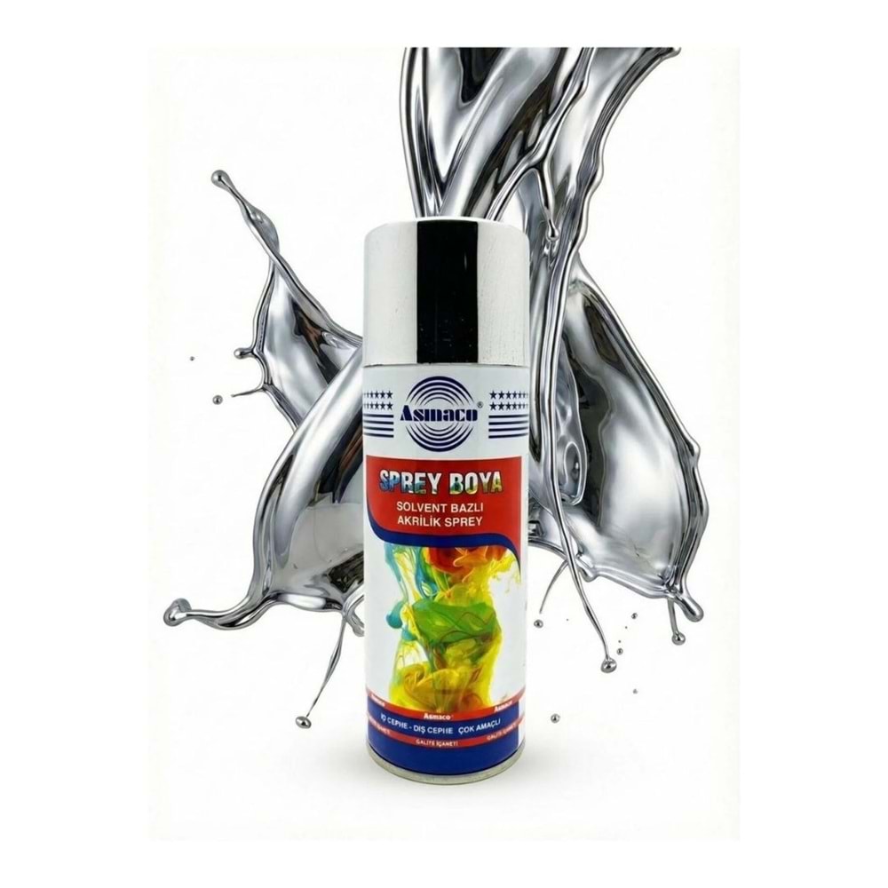 ASMACO AKRİLİK SPREY BOYA 400 ML OTO JANT BOYASI